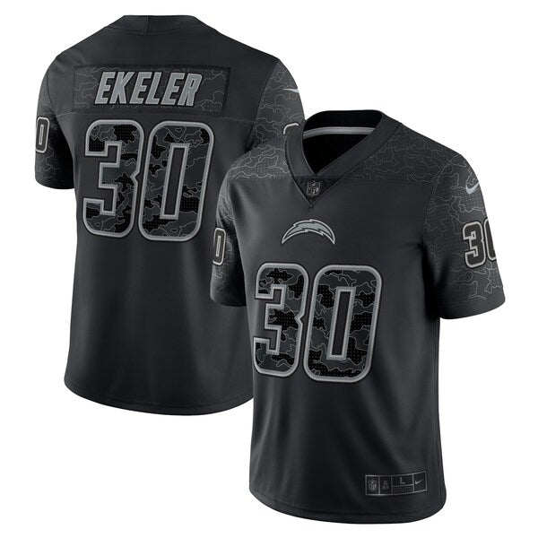 Austin Ekeler Los Angeles Chargers Nike RFLCTV Limited Jersey - Black - Image 2