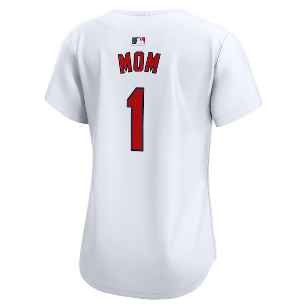 St. Louis Cardinals Nike Women's #1 Mom Home Limited Jersey - White - Image 3