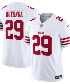 Talanoa Hufanga San Francisco 49ers Nike Vapor F.U.S.E. Limited Jersey - White