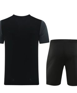 Alternative view of Nike Short Sleeve Training Jersey Set-ND03- Black/Grey