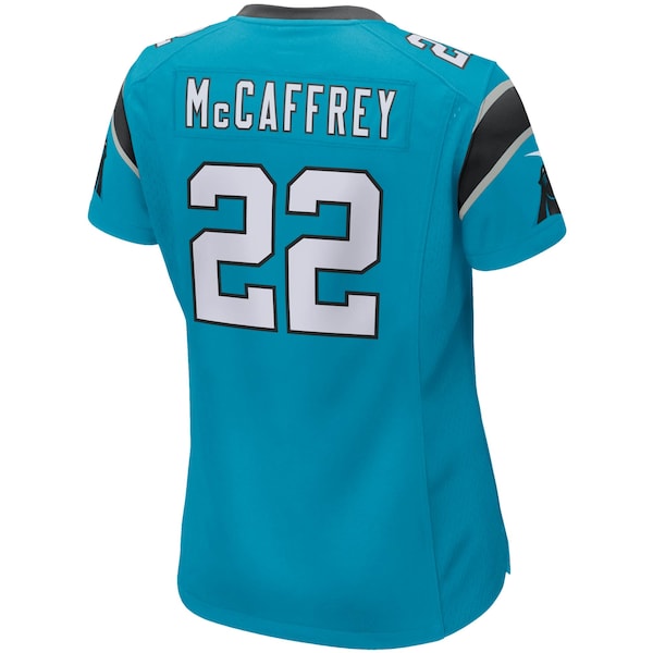 Christian McCaffrey Carolina Panthers Nike Women's Game Jersey - Blue - Image 3