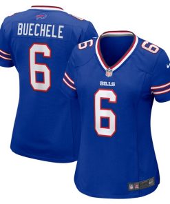 Shane Buechele Buffalo Bills Nike Women's Team Game Jersey -  Royal