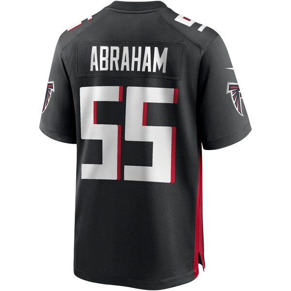 John Abraham Atlanta Falcons Nike Game Retired Player Jersey - Black - Image 3
