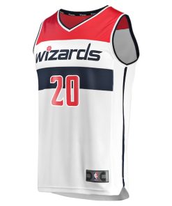 Alternative view of Alexandre Sarr Washington Wizards  Fast Break Replica Player Jersey - Association Edition - White