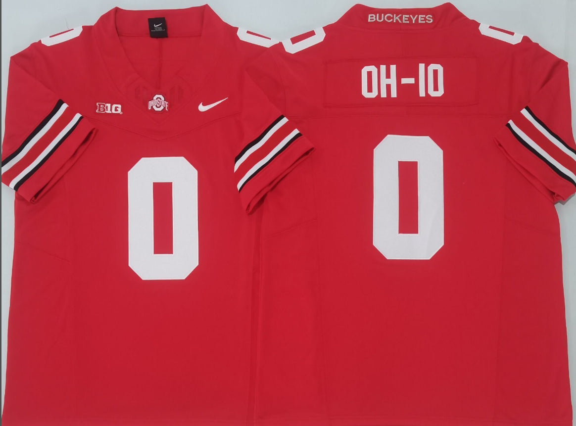 OH-10 NCAA Ohio State Buckeyes Nike Vapor Limited Jersey
