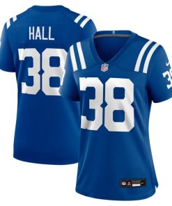 Darren Hall Indianapolis Colts Nike Women's  Game Jersey -  Royal