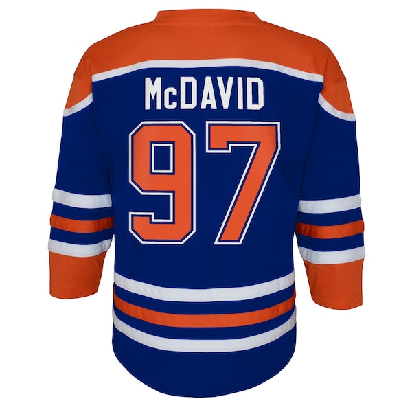 Connor McDavid Edmonton Oilers Youth Home Replica Player Jersey - Royal - Image 3