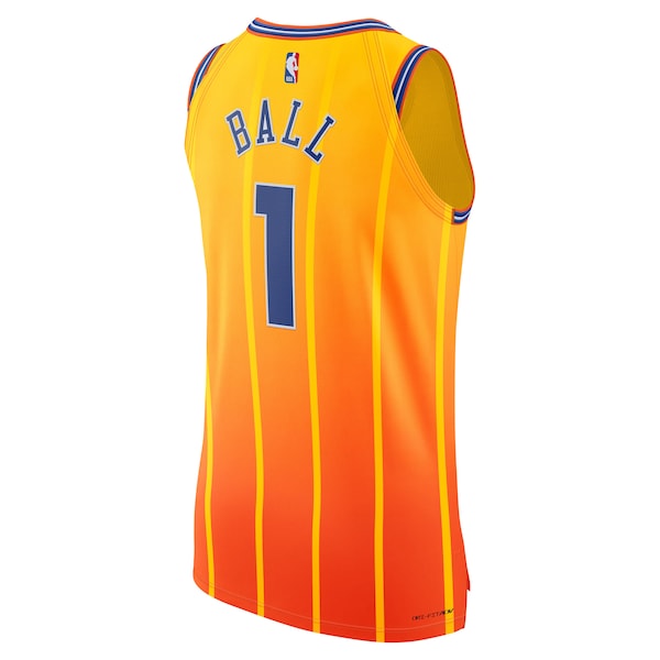 LaMelo Ball Charlotte Hornets Jordan Brand Unisex 2025/26 Authentic Jersey - City Edition - Orange - Image 3