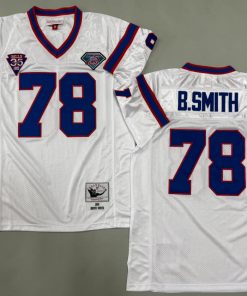 Bruce Smith Buffalo Bills Authentic Throwback Retired Player Jersey
