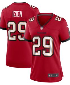 Christian Izien Tampa Bay Buccaneers Nike Women's  Game Jersey -  Red