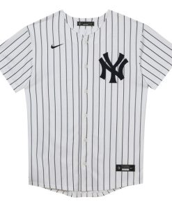 Alternative view of New York Yankees Preschool Home Blank Replica Jersey - White