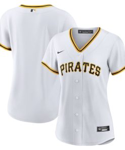 Pittsburgh Pirates Nike Women's Home Blank Replica Jersey - White
