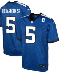 Anthony Richardson Sr. Indianapolis Colts Nike Youth Alternate Indiana Nights Game Jersey - Royal