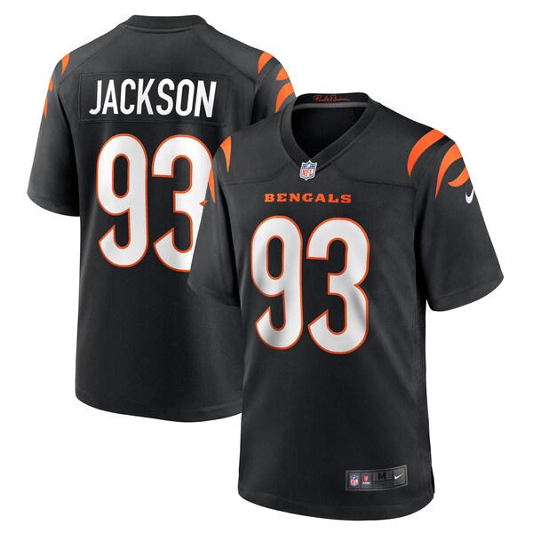 McKinnley Jackson Cincinnati Bengals Nike Game Jersey - Black