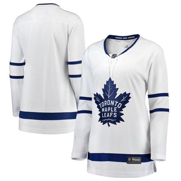 Toronto Maple Leafs Women's Away Breakaway Jersey - White/Blue - Image 3