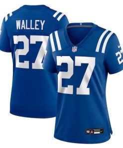 Alternative view of Justin Walley Indianapolis Colts Nike Women's Team Game Jersey -  Royal