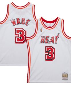 Dwyane Wade Miami Heat 2007/08 Hardwood Classics Swingman Jersey - White
