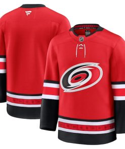 Alternative view of Carolina Hurricanes  Alternate Premium Jersey - Red/Black/White