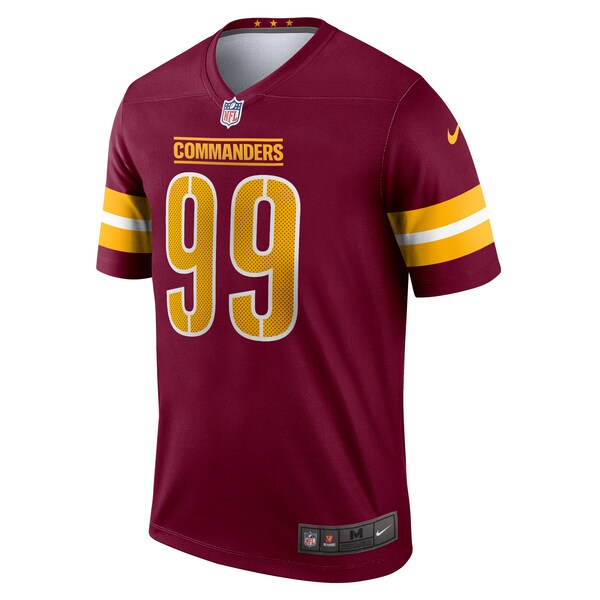 Chase Young Washington Commanders Nike Legend Jersey - Burgundy - Image 2