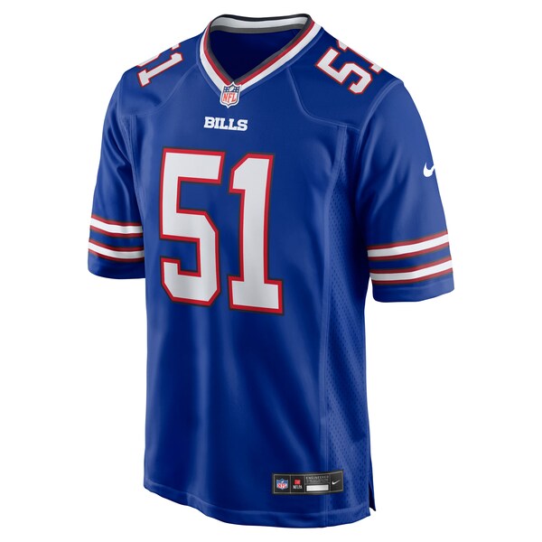Morgan Fox Buffalo Bills Nike Team Game Jersey - Royal - Image 2