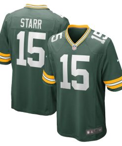 Bart Starr Green Bay Packers Nike Retired Player Game Jersey - Green