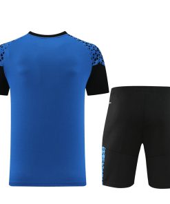 Alternative view of Puma Short Sleeve Training Jersey Set-PD02- Dark Blue/Black