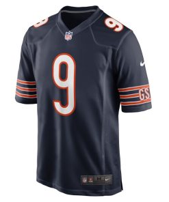 Alternative view of Jaquan Brisker Chicago Bears Nike Game Player Jersey - Navy