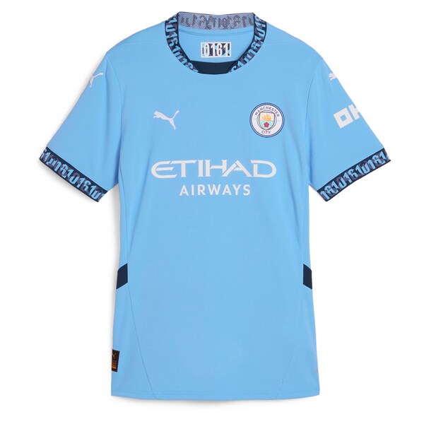 Manchester City Puma Women's 2024/25 Home Replica Jersey - Light Blue - Image 2