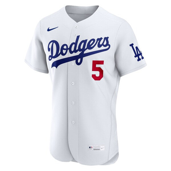 Freddie Freeman Los Angeles Dodgers Nike Home Authentic Jersey - White - Image 2