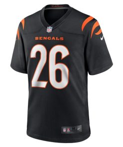 Alternative view of Tycen Anderson Cincinnati Bengals Nike Game Player Jersey - Black