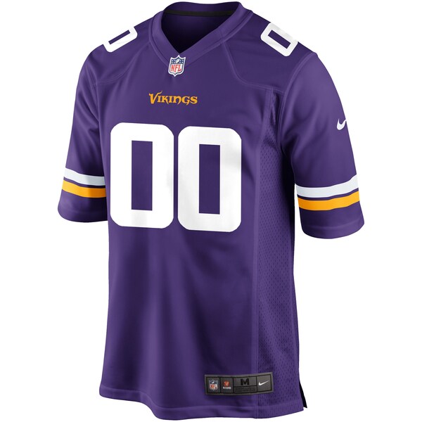 Minnesota Vikings Nike Custom Game Jersey - Purple - Image 2