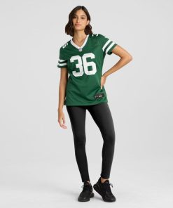 Chuck Clark New York Jets Nike Women's Team Game Jersey - Legacy Green