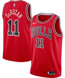 DeMar DeRozan Chicago Bulls Nike Youth 2021/22 Swingman Jersey - Icon Edition - Red