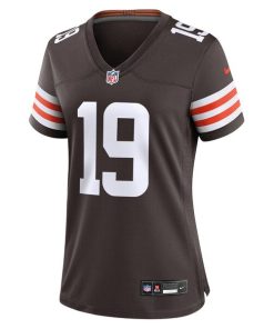 Alternative view of Cedric Tillman Cleveland Browns Nike Women's  Game Jersey -  Brown
