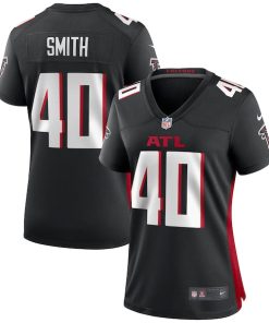 Keith Smith Atlanta Falcons Nike Women's Game Jersey - Black
