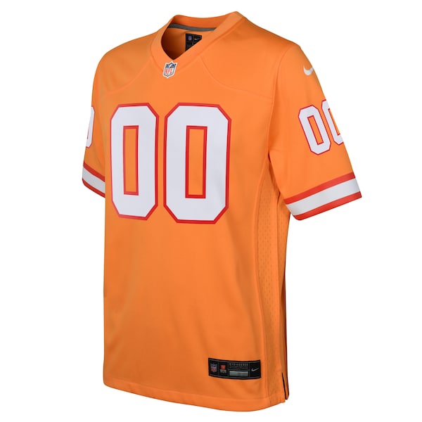 Tampa Bay Buccaneers Nike Youth Custom Throwback Game Jersey - Orange - Image 2