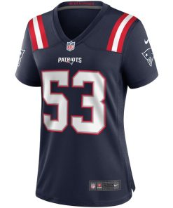 Alternative view of Chris Slade New England Patriots Nike Women's Game Retired Player Jersey - Navy