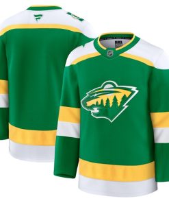 Alternative view of Minnesota Wild  Alternate Premium Jersey - Green