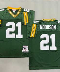 Charles Woodson Green Bay Packers Authentic Throwback Retired Player Jersey
