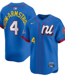 Pete Crow-Armstrong National League Nike 2025 All-Star Edition Limited Player Jersey - Blue