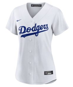 Alternative view of Teoscar Hernandez Los Angeles Dodgers Nike Women's Home Replica Jersey - White