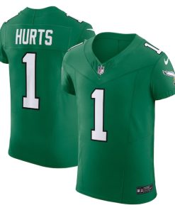 Jalen Hurts Philadelphia Eagles Nike Alternate Vapor F.U.S.E. Elite Jersey - Kelly Green