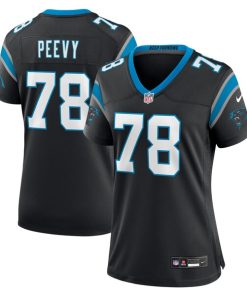 Jayden Peevy Carolina Panthers Nike Women's  Game Jersey -  Black