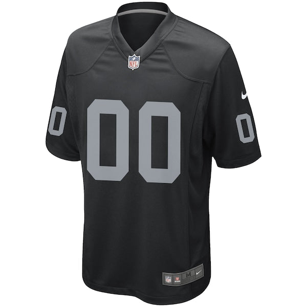 Las Vegas Raiders Nike Custom Game Jersey - Black - Image 2