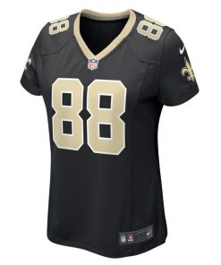 Alternative view of Shaquan Davis New Orleans Saints Nike Women's  Game Jersey - Black