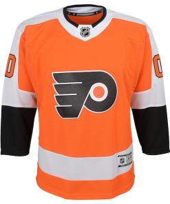 Alternative view of Philadelphia Flyers Youth Home Premier Custom Jersey - Orange