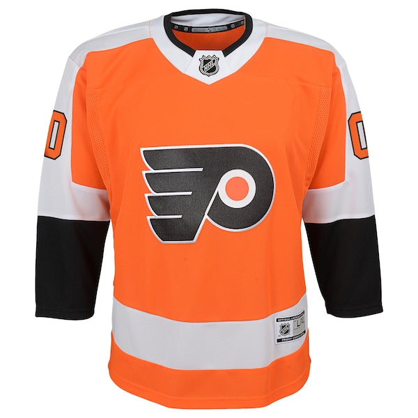 Philadelphia Flyers Youth Home Premier Custom Jersey - Orange - Image 2