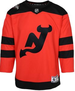 Alternative view of New Jersey Devils Youth 2024 NHL Stadium Series Premier Jersey?¨C Red