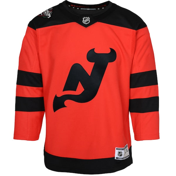 New Jersey Devils Youth 2024 NHL Stadium Series Premier Jersey?ยจC Red - Image 2