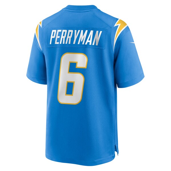 Denzel Perryman Los Angeles Chargers Nike Team Game Jersey - Powder Blue - Image 3